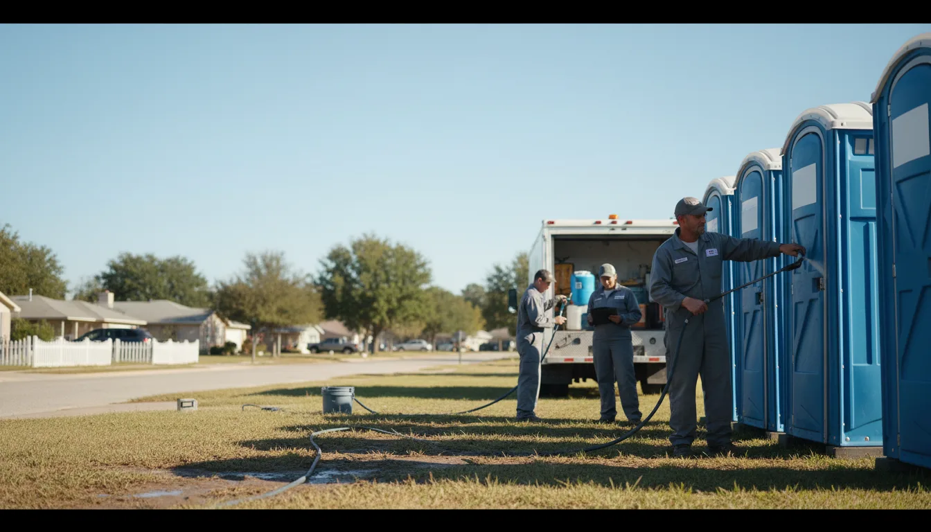 Long-Term Portable Toilet Rental in Oakland Mills, PA near me